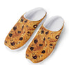 Chocolate Chip Cookie Print Mesh Casual Shoes