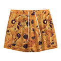Chocolate Chip Cookie Print Mesh Shorts
