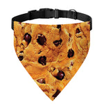 Chocolate Chip Cookie Print Over The Collar Dog Bandana