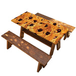 Chocolate Chip Cookie Print Picnic Table Cover