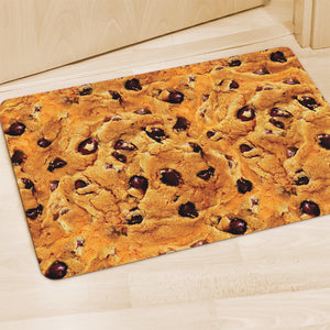 Chocolate Chip Cookie Print Polyester Doormat