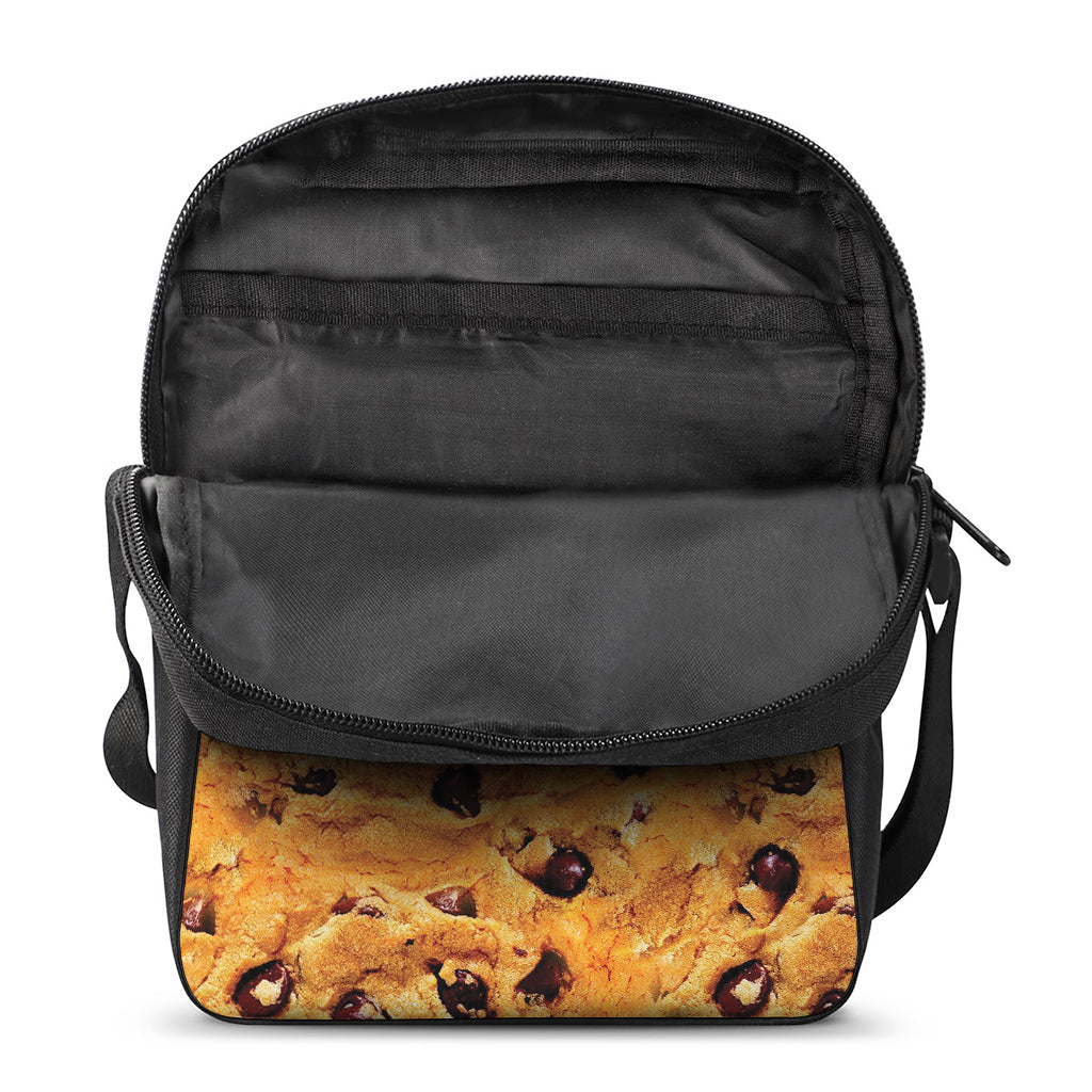 Chocolate Chip Cookie Print Rectangular Crossbody Bag