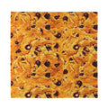 Chocolate Chip Cookie Print Silk Bandana