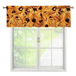 Chocolate Chip Cookie Print Window Valance