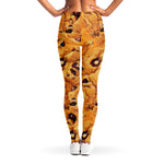 Chocolate Chip Cookie Print Women's Leggings