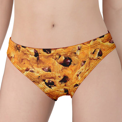 Chocolate Chip Cookie Print Women's Panties