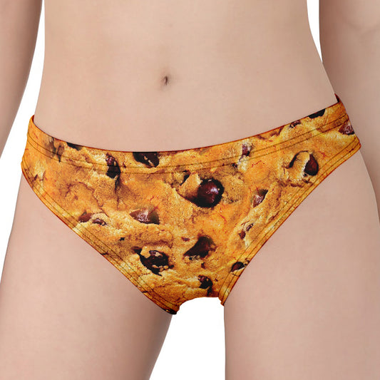 Chocolate Chip Cookie Print Women's Panties
