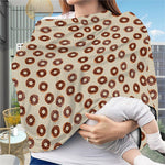 Chocolate Donuts Pattern Print Baby Seat Cover