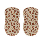 Chocolate Donuts Pattern Print Bar Stool Covers
