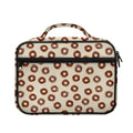 Chocolate Donuts Pattern Print Briefcase Bible Bag