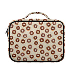 Chocolate Donuts Pattern Print Briefcase Bible Bag