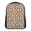Chocolate Donuts Pattern Print Casual Backpack