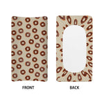 Chocolate Donuts Pattern Print Changing Pad Cover