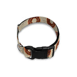 Chocolate Donuts Pattern Print Dog Collar
