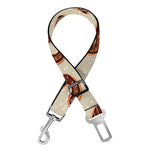 Chocolate Donuts Pattern Print Dog Seat Belt