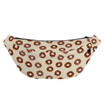Chocolate Donuts Pattern Print Fanny Pack