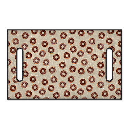 Chocolate Donuts Pattern Print Golf Cart Seat Cover