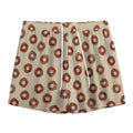 Chocolate Donuts Pattern Print Mesh Shorts
