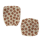 Chocolate Donuts Pattern Print Office Chair Cover