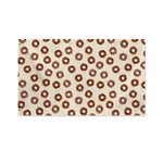 Chocolate Donuts Pattern Print Polyester Flag