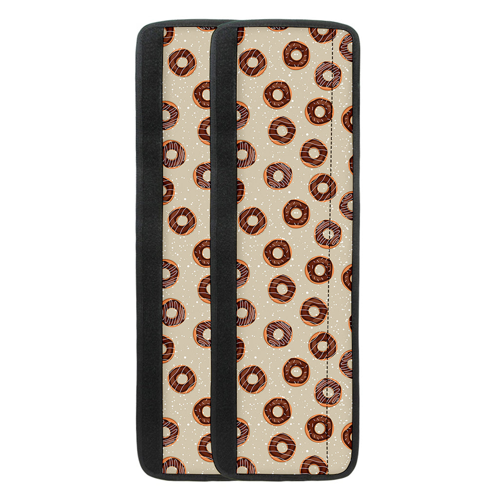Chocolate Donuts Pattern Print Refrigerator Handle Covers