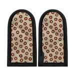 Chocolate Donuts Pattern Print Skillet Handle Cover