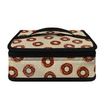 Chocolate Donuts Pattern Print Small Lunch Bag