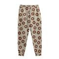 Chocolate Donuts Pattern Print Sweatpants