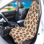 Chocolate Donuts Pattern Print Waterproof Car Seat Cover