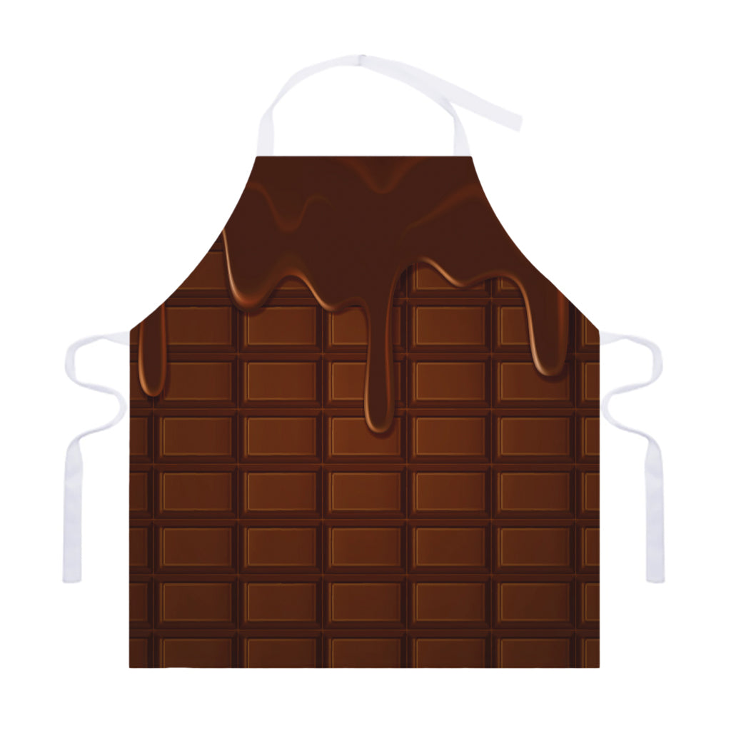 Chocolate Print Adjustable Apron