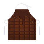 Chocolate Print Adjustable Apron