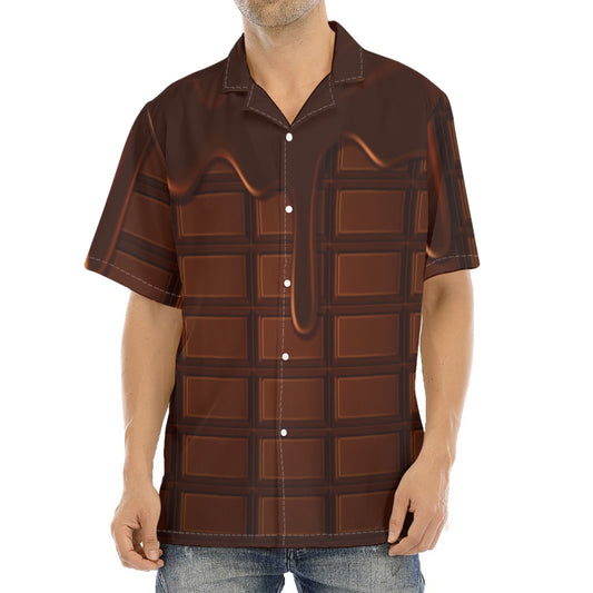 Chocolate Print Aloha Shirt