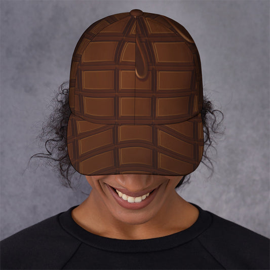 Chocolate Print Baseball Cap