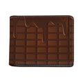Chocolate Print Bifold Wallet