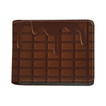 Chocolate Print Bifold Wallet