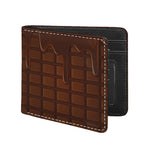 Chocolate Print Bifold Wallet