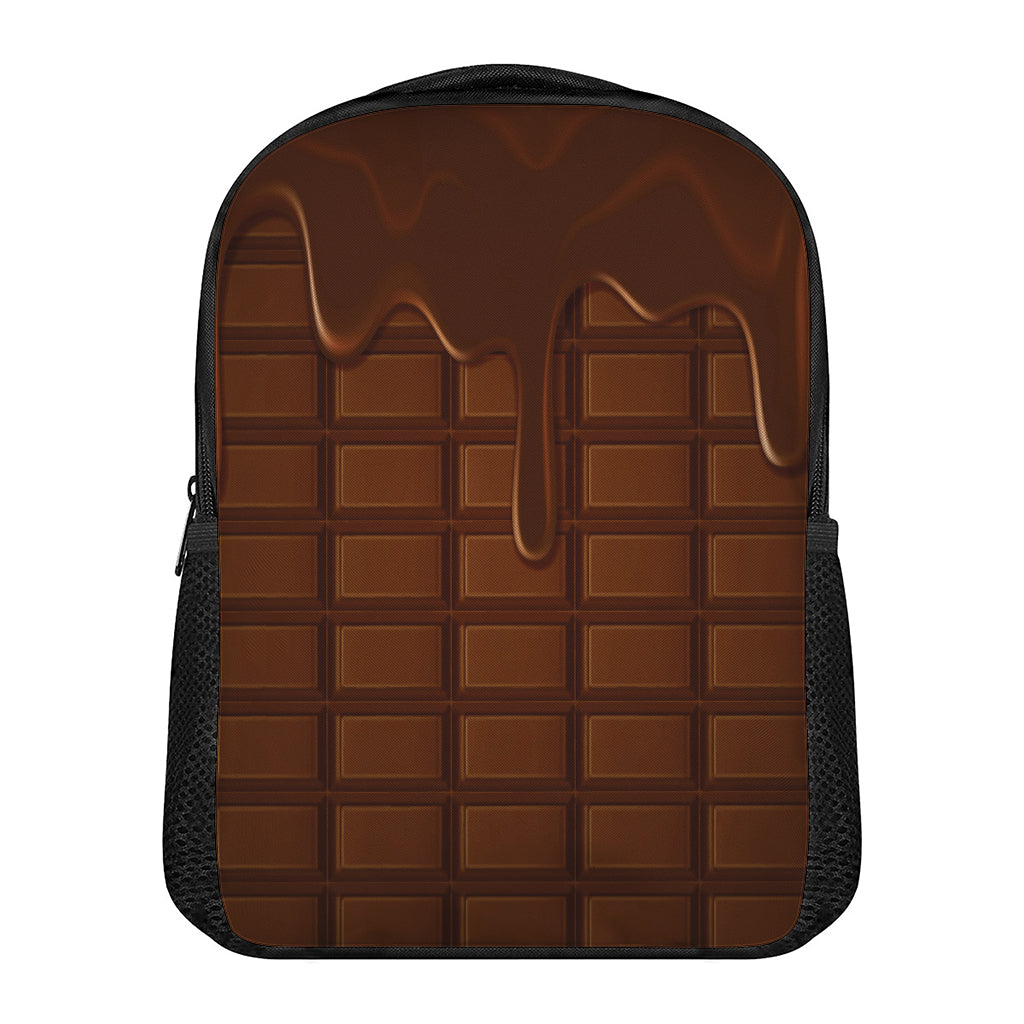 Chocolate Print Casual Backpack