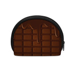 Chocolate Print Coin Purse