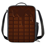 Chocolate Print Crossbody Lunch Bag