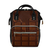 Chocolate Print Diaper Bag