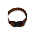 Chocolate Print Dog Collar
