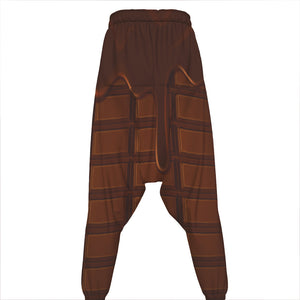 Chocolate Print Hammer Pants