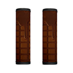 Chocolate Print Handle Covers