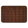 Chocolate Print Indoor Door Mat