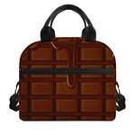 Chocolate Print Insulated Lunch Bag