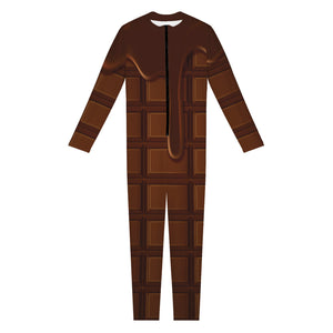 Chocolate Print Jumpsuit