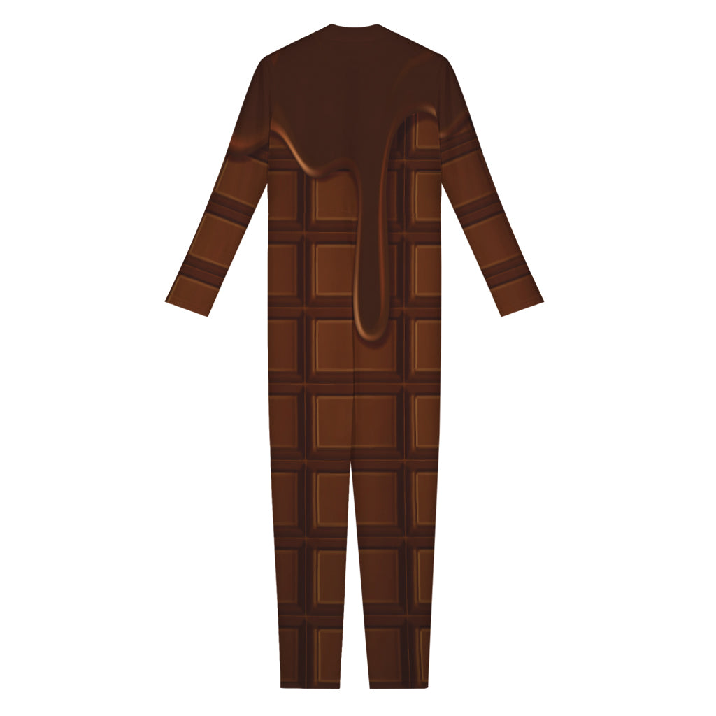 Chocolate Print Jumpsuit