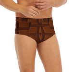 Chocolate Print Men's Briefs