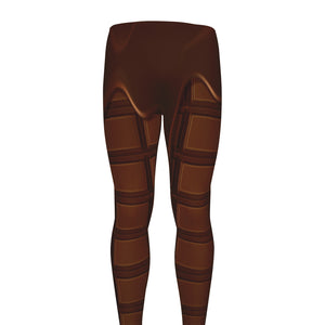 Chocolate Print Men's leggings