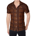 Chocolate Print Men's Shirt